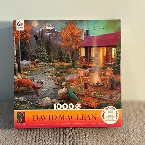 David Maclean Puzzle “Cabin by the Stream”